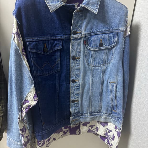 리빌드 바이 니들스 데님자켓 L사이즈