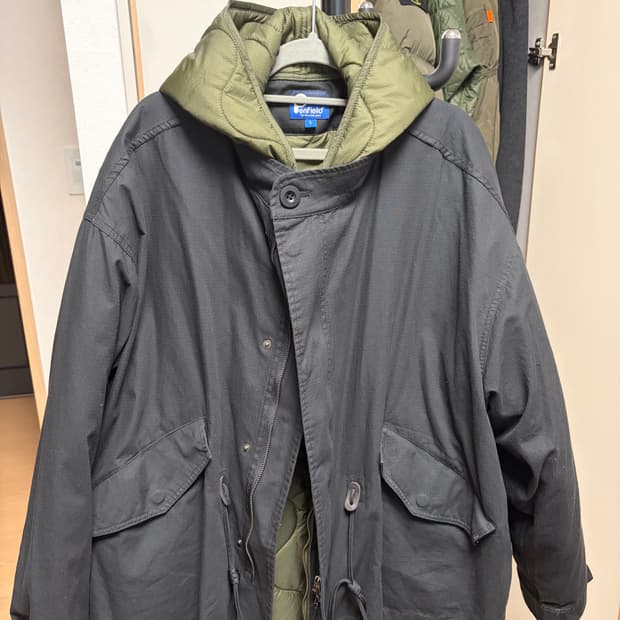펜필드 Penfield 내외피 분리야상 L (105-110) 2회착 민트