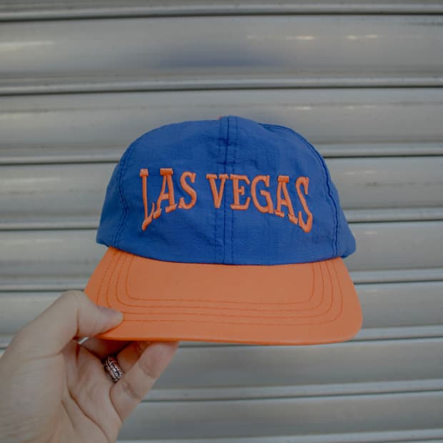LAS VEGAS nylon 캡