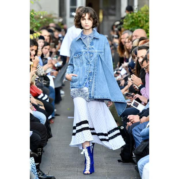 victoria / tomas 펀칭 니트 스커트 [새상품]