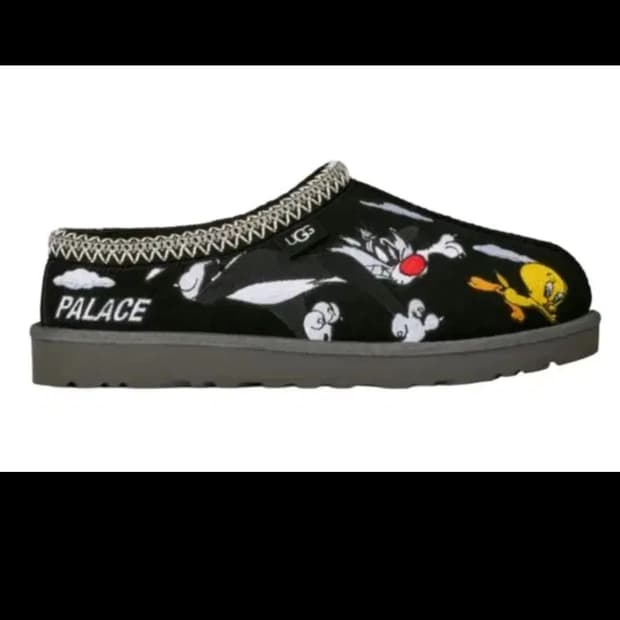 어그 x 팔라스 x 루니 툰 타스만 슬리퍼 블랙 250