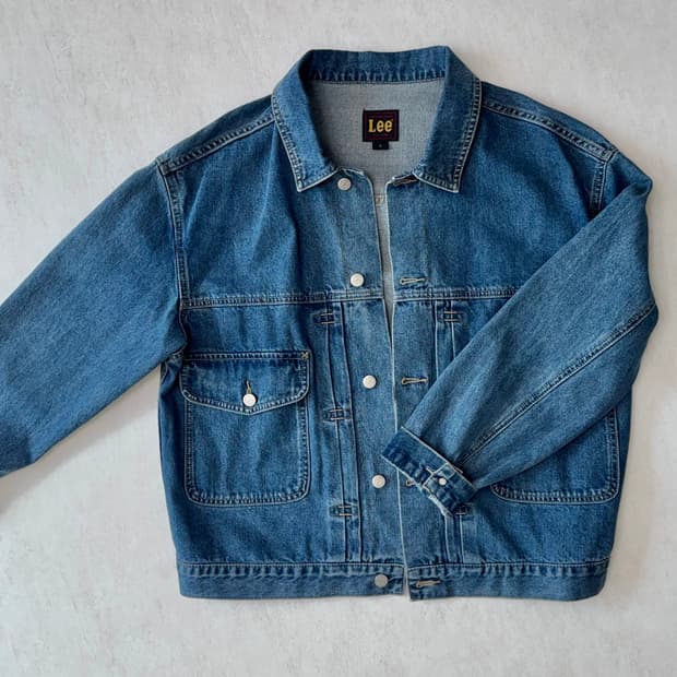 Lee 데님 트러커 자켓 L 인디고