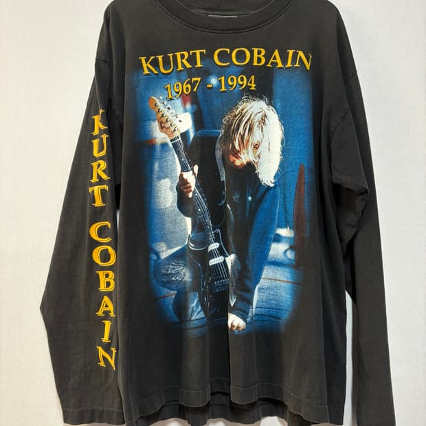 [XL] 90‘s Nirvana 부트렉 롱슬리브
