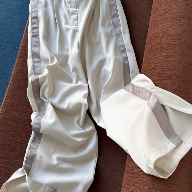 High gauge side line design easy trouser