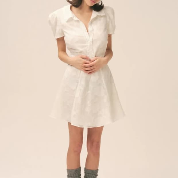 [새상품]GLOWNY 글로니 다이애나 쉬폰 드레스