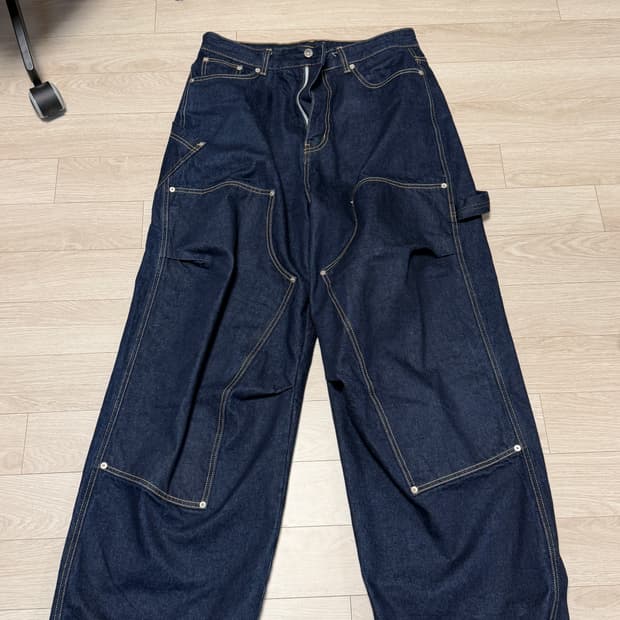 2) 9999아카이브 더블니 팬츠