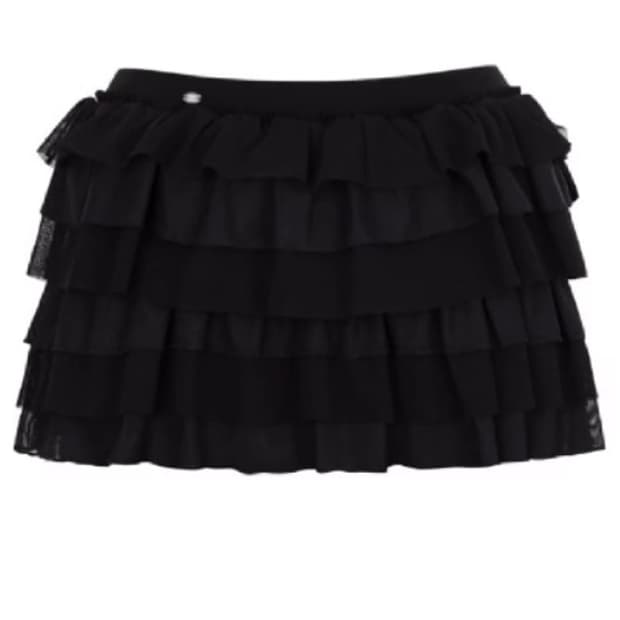 페일제이드 레이스 스커트 프릴 lace frill skirt