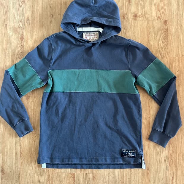 아베크롬비 후드 럭비라인