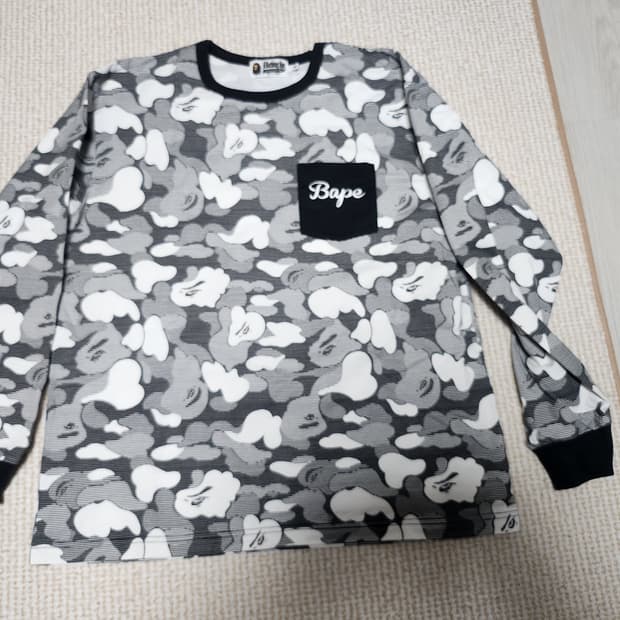 베이프 롱슬리브 티셔츠