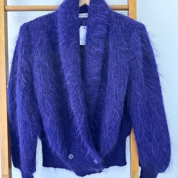 일본 빈티지 울 가디건(사이즈 M)