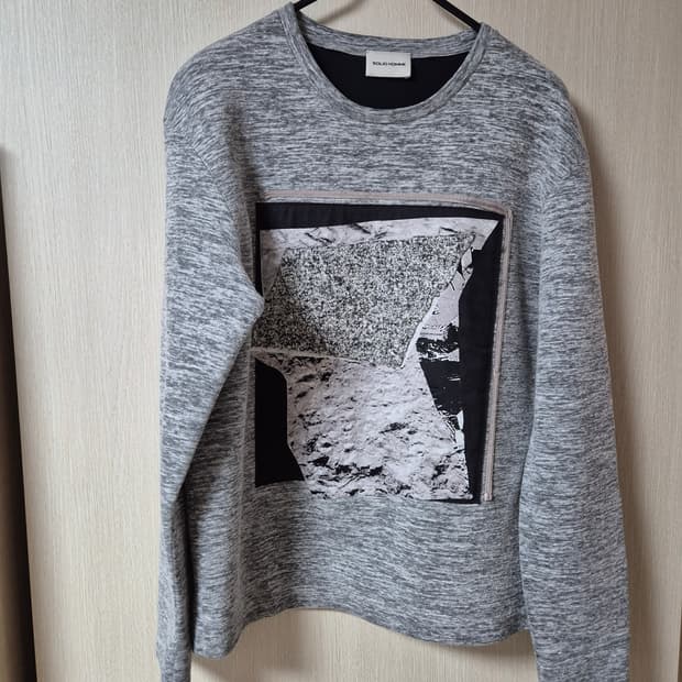 솔리드옴므 프린팅 맨투맨 티셔츠 52