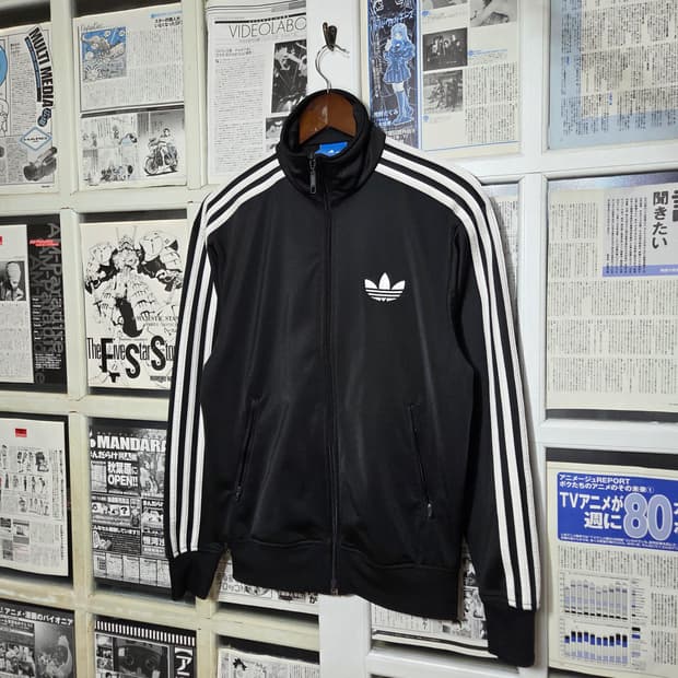 아디다스 검흰 파이어버드 져지 트랙탑