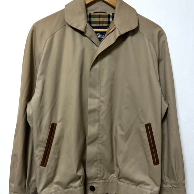100 Burberry 버버리 올드스쿨 블루종 자켓 정품