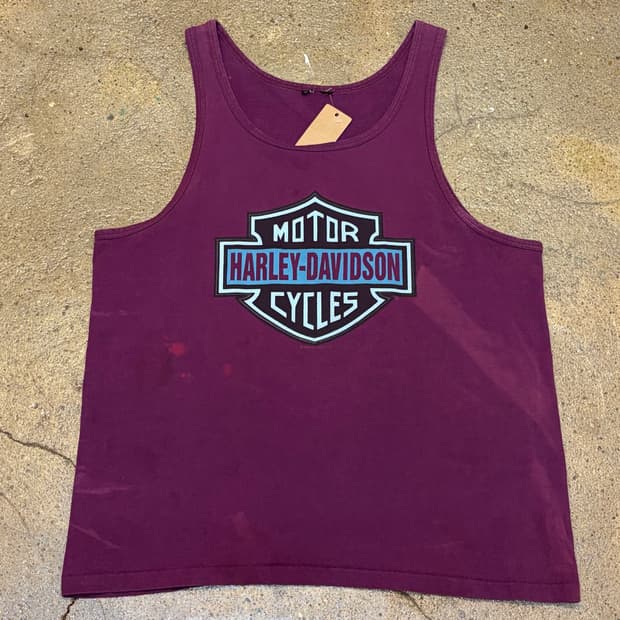 00s Made in USA 빈티지 할리데이비슨 나시티 민소매