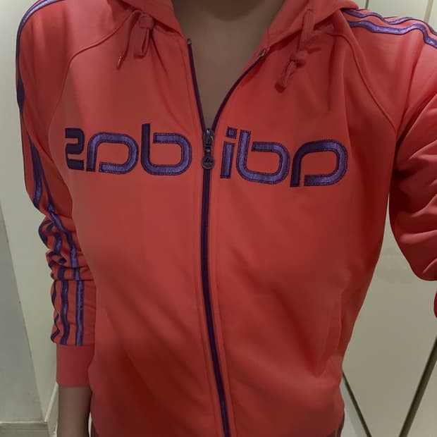 빈티지 아디다스 오렌지 져지 adidas