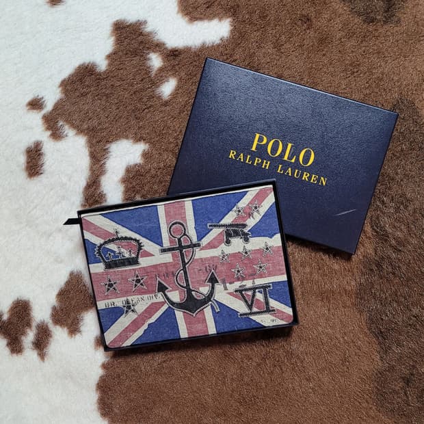 폴로 랄프로렌 패치워크 노트(20*14.5) 새제품