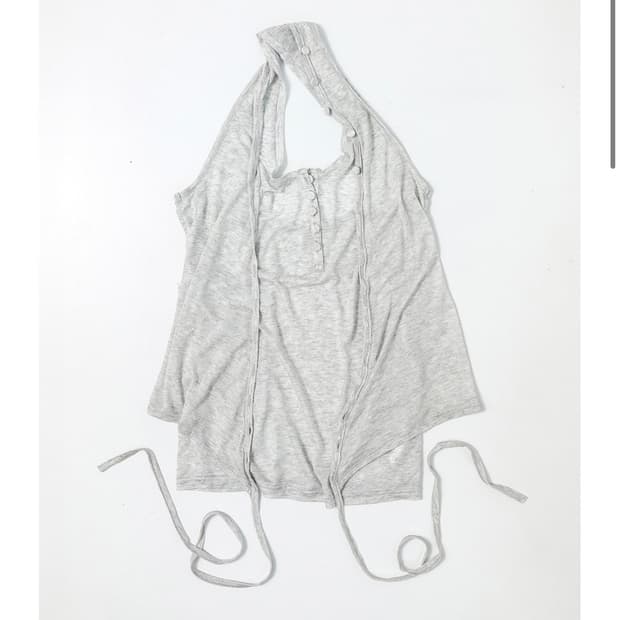 울리카상투스 26 HALTER WRAP SLEEVELESS