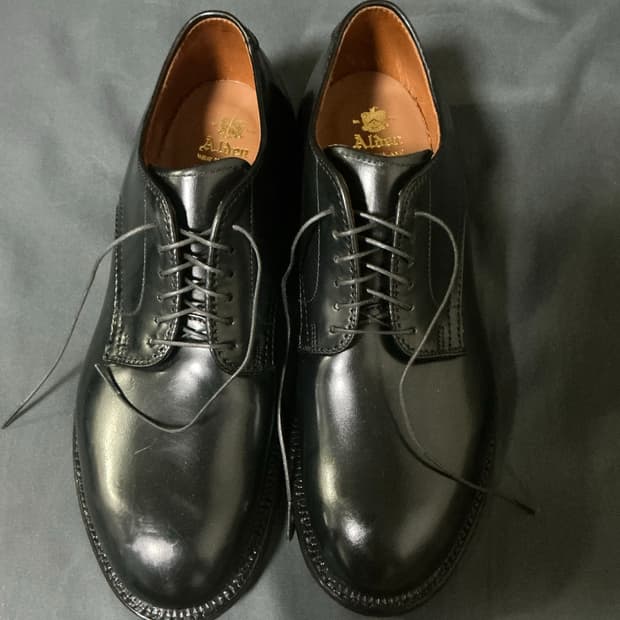 알든 모디파이드 블랙 코도반 더비 53511 US 7D