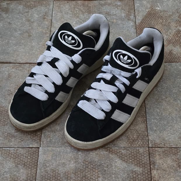(250)아디다스 캠퍼스 00s 블랙 화이트 