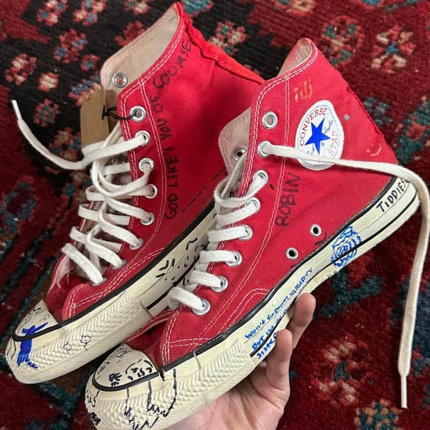 80's OG USA Made 빈티지 컨버스 척테일러 사이드 스티치
