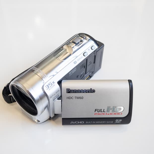 Panasonic HDC-TM60 / 빈티지 디지털 캠코더