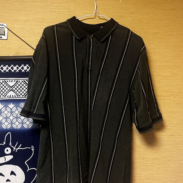 JAPAN VINTAGE/반팔 카라티 M(실사이즈XL-L)