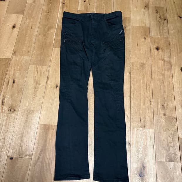 *rare* schlussel biker skinny jean