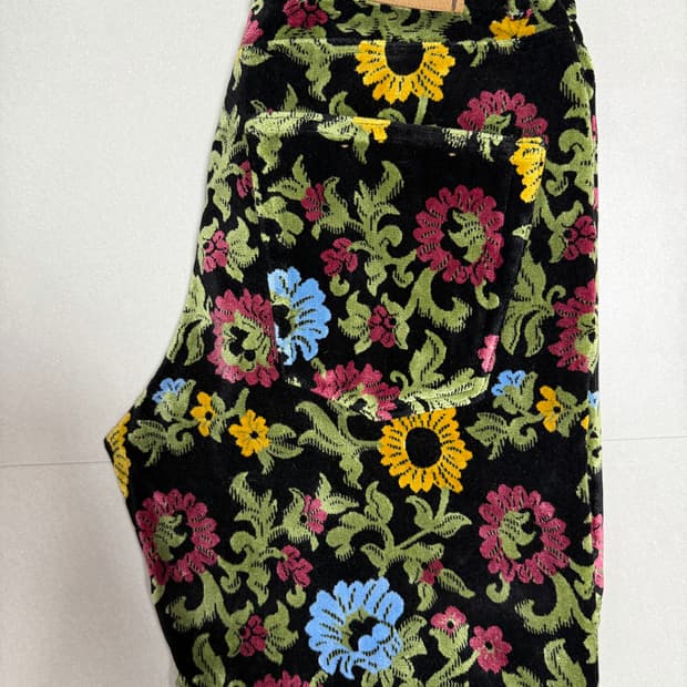 스투시 플로랄 오일 진 사이즈 32