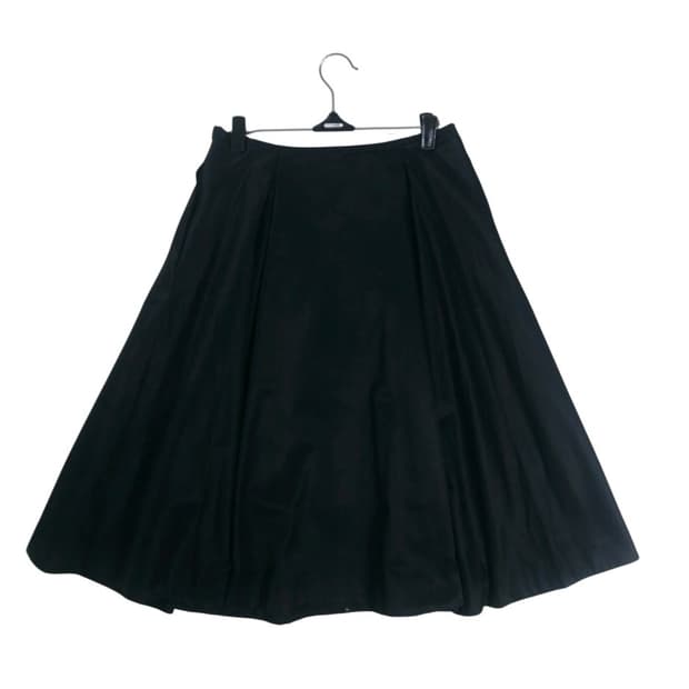 핀턱 플레어 스커트