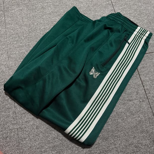 니들스 트랙팬츠hd S 그린