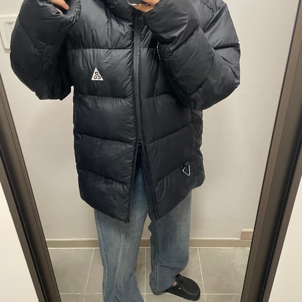 나이키 acg 써마핏 루나레이크 패딩 M