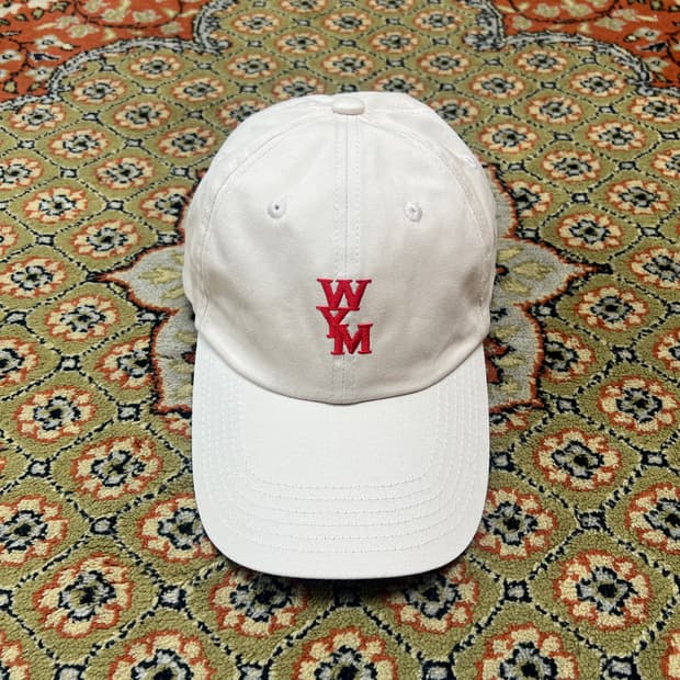 [FREE] WOOYOUNGMI 우영미 아이보리 로고 볼캡