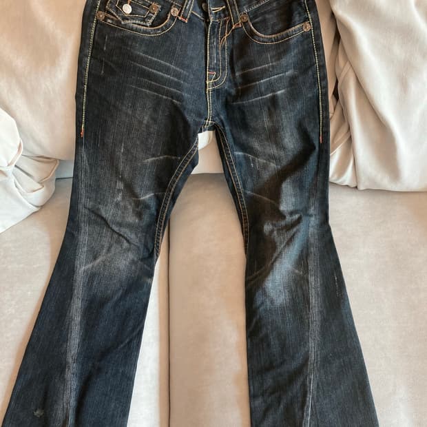 트루릴리젼 부츠컷 데님