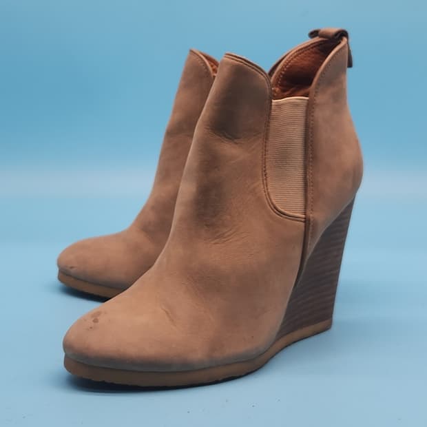 H 코치 여성 앵클 부츠 5.5 225 굽10