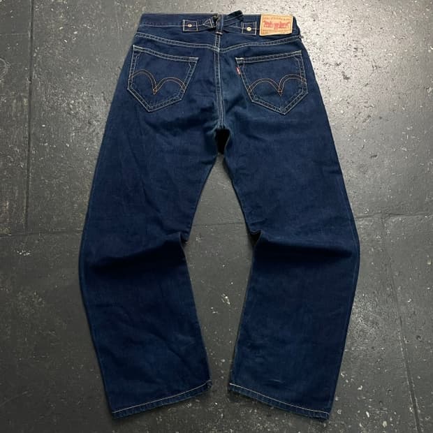 34 리바이스 902 신치백 청바지 