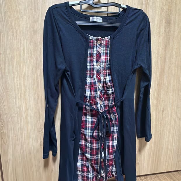 모리걸 레이어드 블라우스 하구미