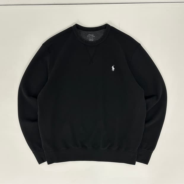 폴로 블랙 화이트포니 스웻셔츠 맨투맨