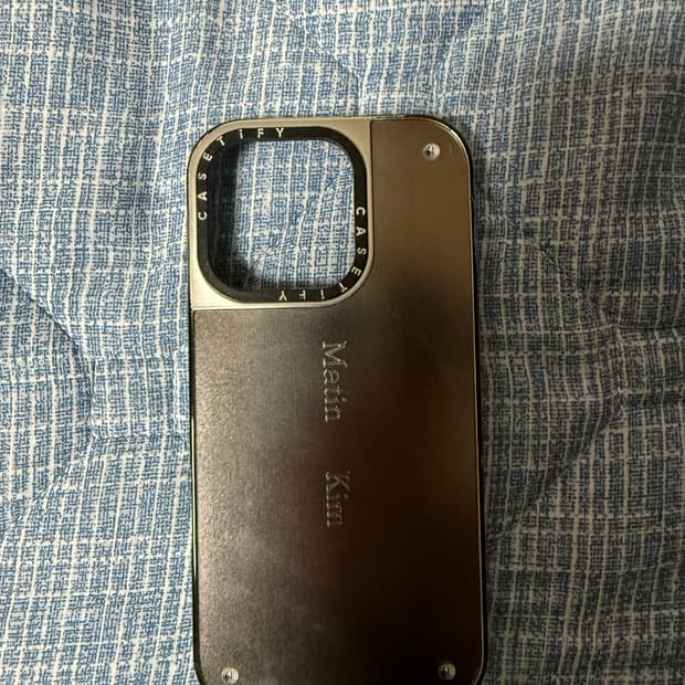 마뗑킴 케이스티파이 아이폰 16프로 케이스