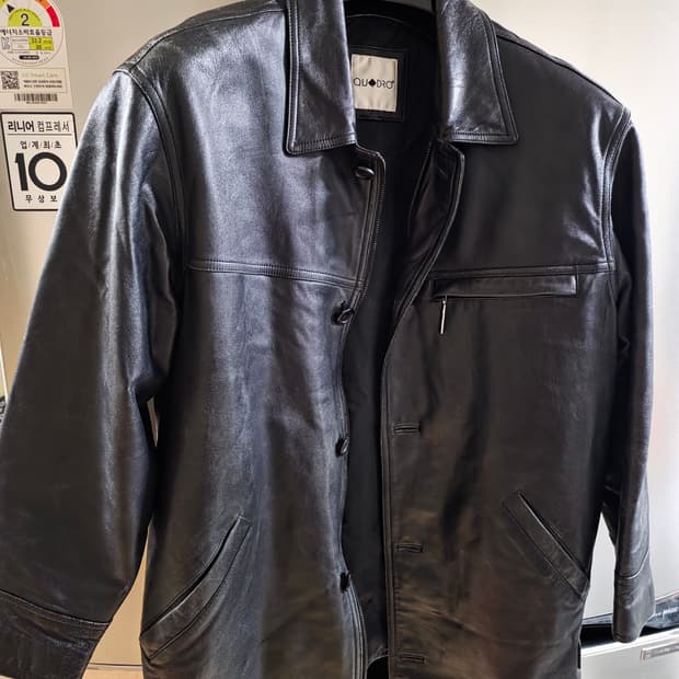 QU◇DRO Vintage Single Leather Jacket 