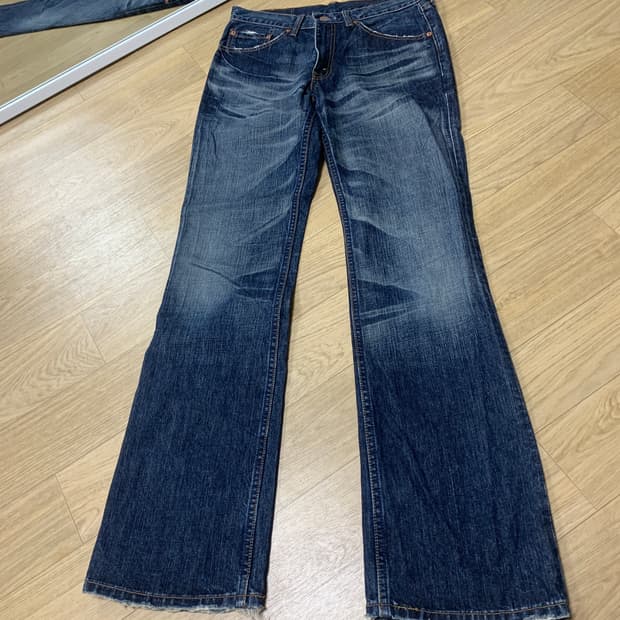 32x33)Levis 리바이스 일본판 517-03 부츠컷 데님진