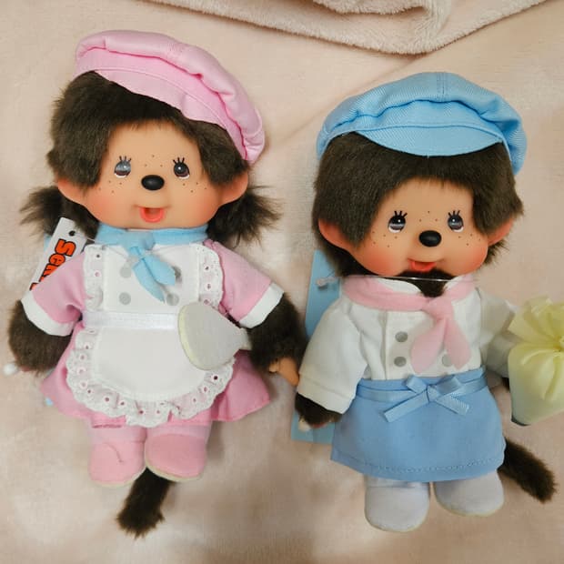 세트)제빵사 파티쉐 몬치치 인형 세트