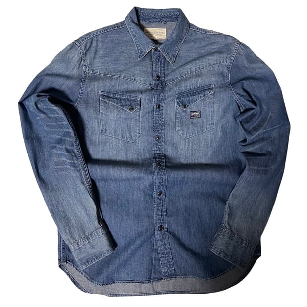 폴로 랄프로렌 데님 웨스턴 셔츠 M