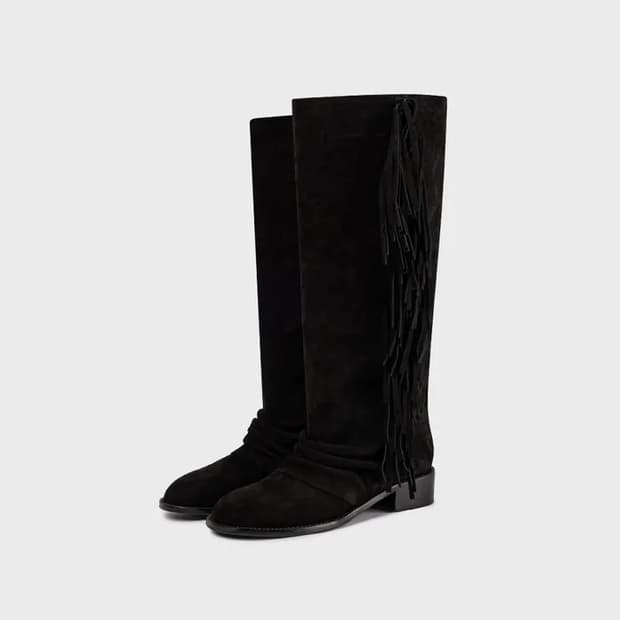 파르피 프린지 부츠 235