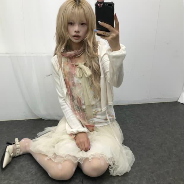 𝜗𝜚퓨어 플로럴 페어리 코디 set 𝜗𝜚 