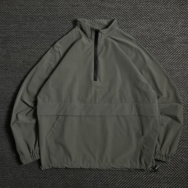 RAYGUN 박시핏 반집업 아노락 바람막이o 4793
