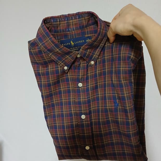 POLO 폴로 랄프로렌 체크 셔츠 남방 빈티지