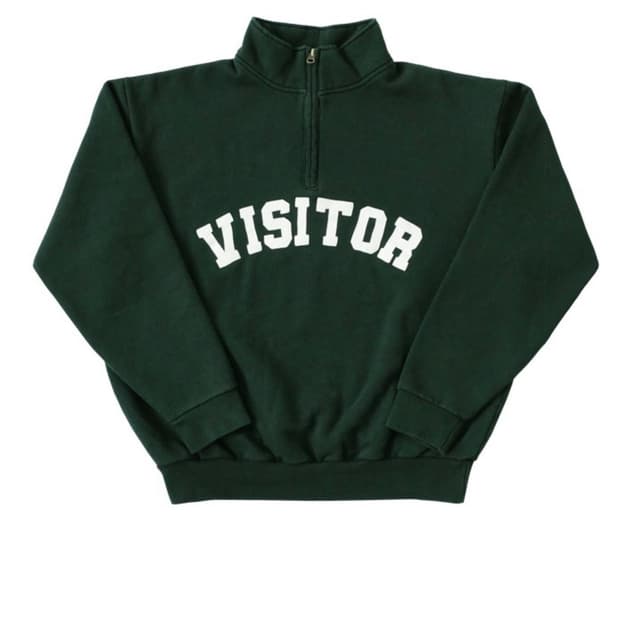 컬렉트피시스 반집업 딥그린 L