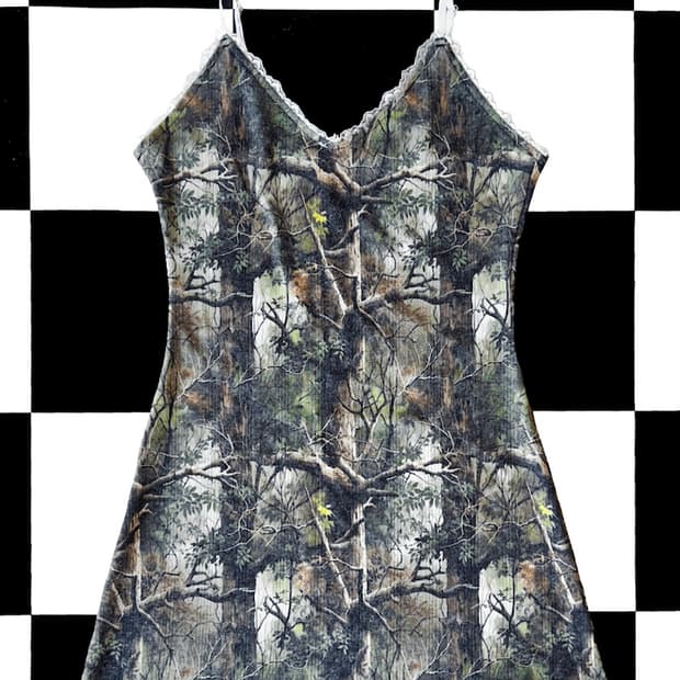 omighty 오마이티 리얼트리 미니 원피스