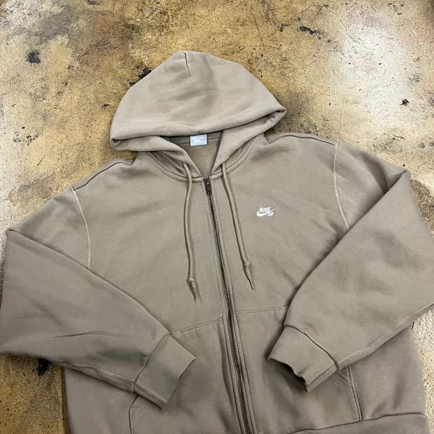 [정품/L] 나이키 SB 풀집업 후드집업 브라운 b16
