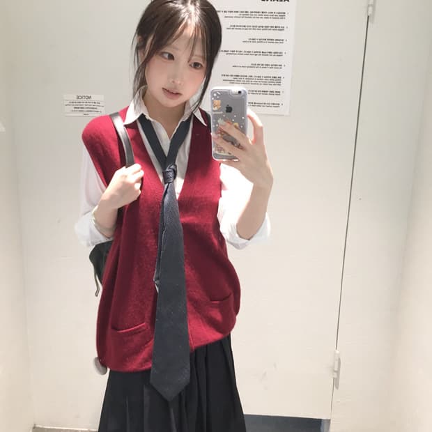 빈티지 폴로 니혼진 프레피 코디세트